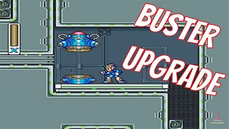 mega man x buster upgrade